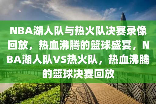 NBA湖人队与热火队决赛录像回放，热血沸腾的篮球盛宴，NBA湖人队VS热火队，热血沸腾的篮球决赛回放