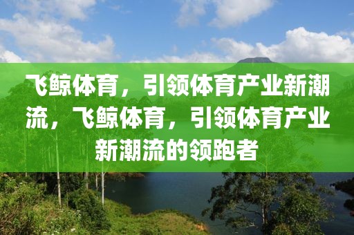 飞鲸体育，引领体育产业新潮流，飞鲸体育，引领体育产业新潮流的领跑者