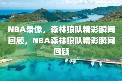 NBA录像，森林狼队精彩瞬间回顾，NBA森林狼队精彩瞬间回顾