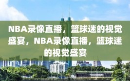 NBA录像直播，篮球迷的视觉盛宴，NBA录像直播，篮球迷的视觉盛宴