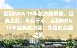 回顾NBA 15年总决赛录像，经典之战，永存于心，回顾NBA 15年经典总决赛，永恒的荣耀之战