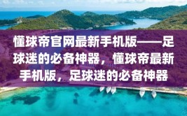 懂球帝官网最新手机版——足球迷的必备神器，懂球帝最新手机版，足球迷的必备神器