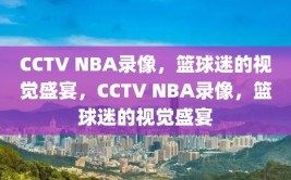 CCTV NBA录像，篮球迷的视觉盛宴，CCTV NBA录像，篮球迷的视觉盛宴