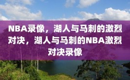 NBA录像，湖人与马刺的激烈对决，湖人与马刺的NBA激烈对决录像