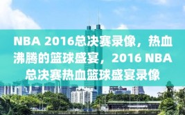 NBA 2016总决赛录像，热血沸腾的篮球盛宴，2016 NBA总决赛热血篮球盛宴录像