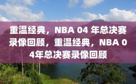 重温经典，NBA 04 年总决赛录像回顾，重温经典，NBA 04年总决赛录像回顾