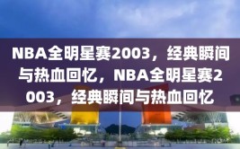 NBA全明星赛2003，经典瞬间与热血回忆，NBA全明星赛2003，经典瞬间与热血回忆