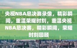 央视NBA总决赛录像，精彩瞬间，重温荣耀时刻，重温央视NBA总决赛，精彩瞬间，荣耀时刻回顾