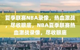 夏季联赛NBA录像，热血激战，尽收眼底，NBA夏季联赛热血激战录像，尽收眼底