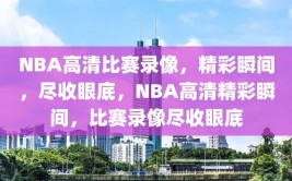 NBA高清比赛录像，精彩瞬间，尽收眼底，NBA高清精彩瞬间，比赛录像尽收眼底