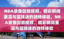 NBA录像回放视频，精彩瞬间重温与篮球迷的独特体验，NBA录像回放视频，精彩瞬间重温与篮球迷的独特体验