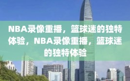 NBA录像重播，篮球迷的独特体验，NBA录像重播，篮球迷的独特体验