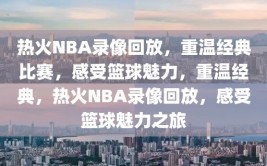 热火NBA录像回放，重温经典比赛，感受篮球魅力，重温经典，热火NBA录像回放，感受篮球魅力之旅