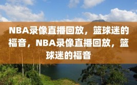 NBA录像直播回放，篮球迷的福音，NBA录像直播回放，篮球迷的福音