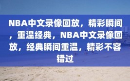 NBA中文录像回放，精彩瞬间，重温经典，NBA中文录像回放，经典瞬间重温，精彩不容错过